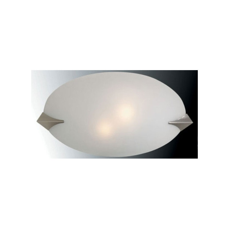 Plafonnier encastré 2 lumières Ailse