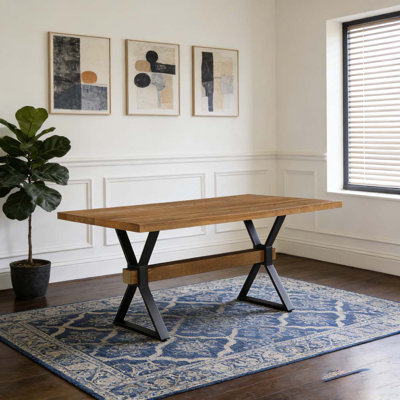 X-shaped legs Dining Table