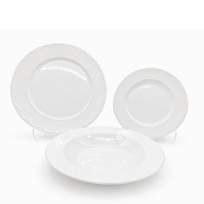 Porcelain China Dinnerware Set Piece - Service for 6