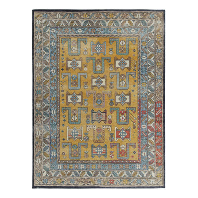 Homage Wool Geometric Area Rug