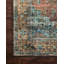 Tapis oriental en terre cuite / ciel Gelo-25595345