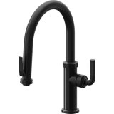 Descanso Kitchen Pull-Down Kitchen Faucet with Squeeze Sprayer - Low Arc Spout