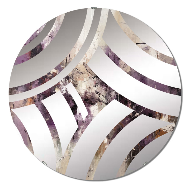 Miroir décoratif Clausell, 23,6 po x 23,6 po