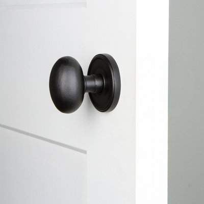 Ageless Iron Loch Rosette with Aeg Knob