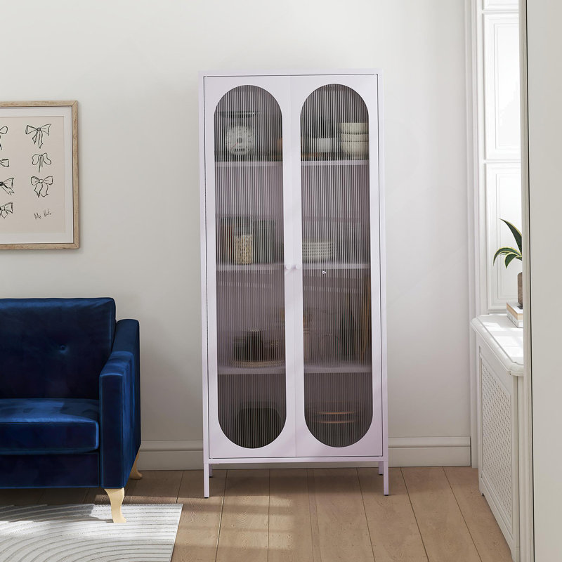 Armoire d'appoint 2 portes avec tablette réglable