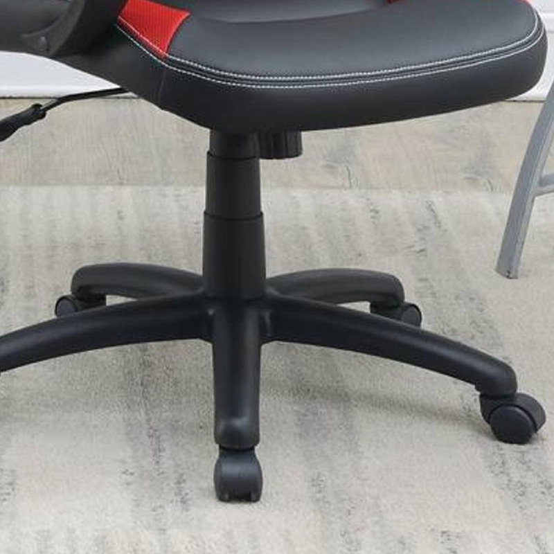 Chaise de bureau rembourrée 3pc