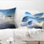Coussin lombaire paysager de beaux fêtes