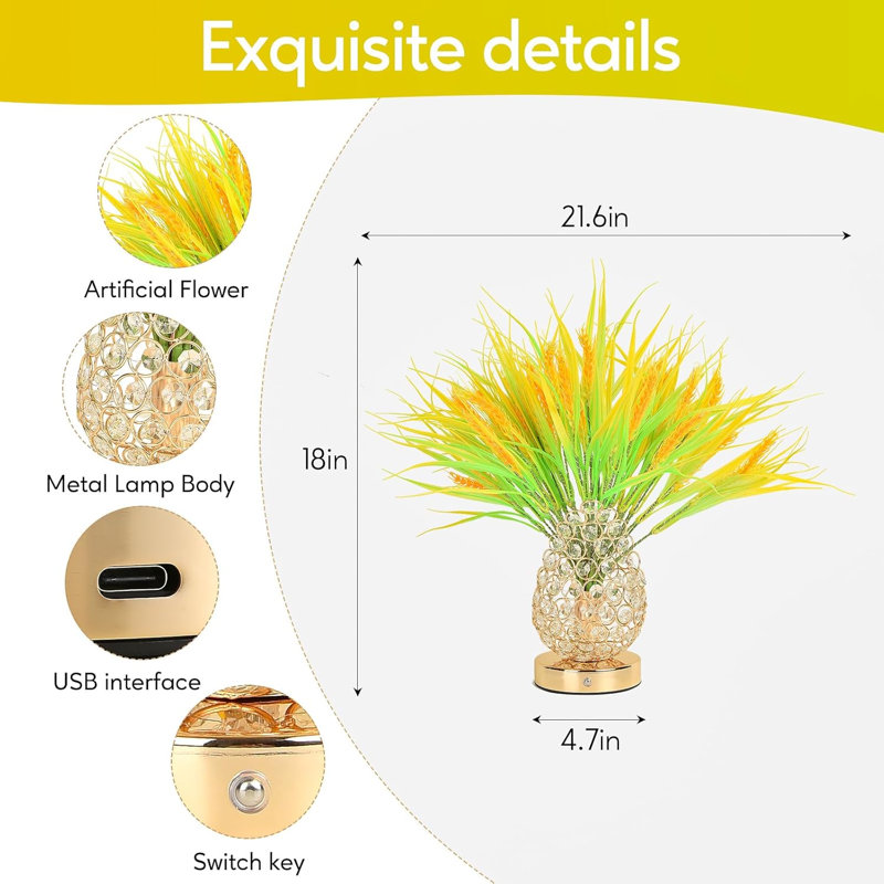 Rechargeable Touch Flower Lamp