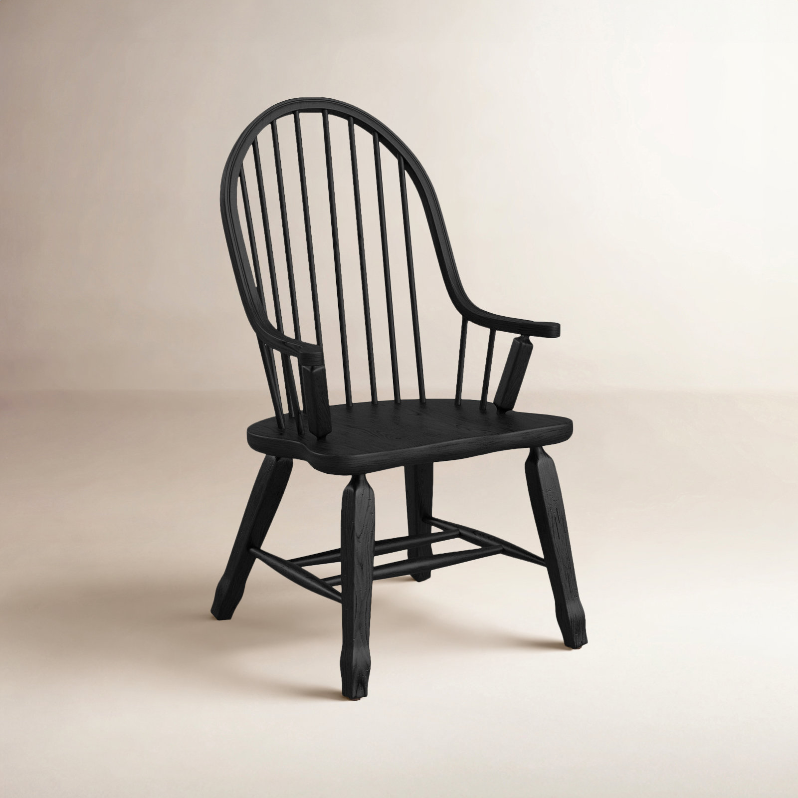 Makira Dining Armchair, Black