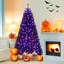 Arbre d'Halloween avec 6 modes d'éclairage-377695085