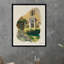 Antique Front Door Print