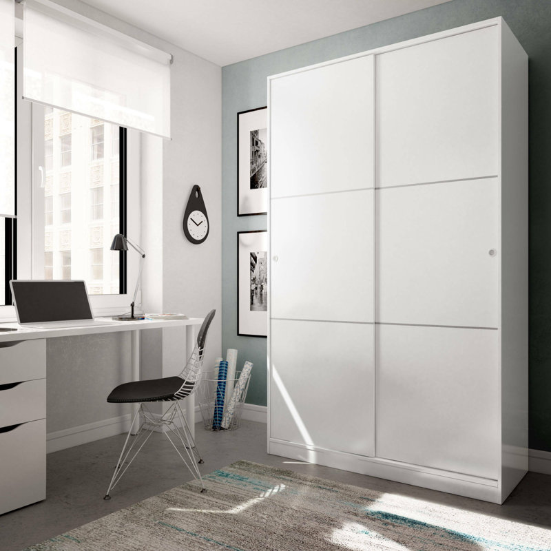 Ghazaros 2 Door Manufactured Wood Wardrobe