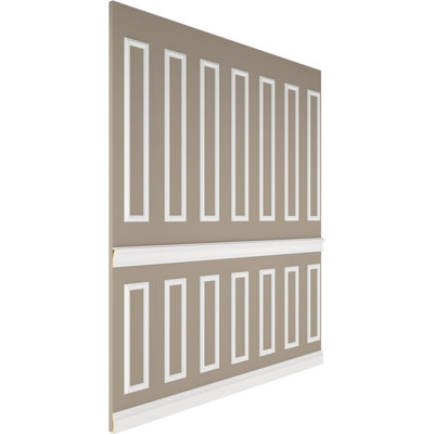Panneau de lambris H 108 po x l 94 1/2 po x P 1/2 po