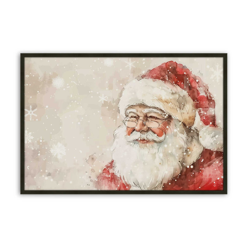 Reproduction d'art «Jolly Glow», 8 po x 10 po, Noir satiné