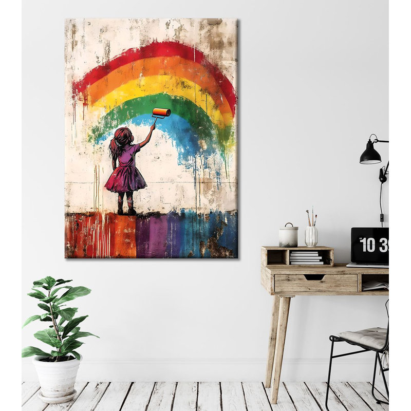 Peinture décorative sur toile