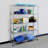 UltraDurable 60" W x 18" D 5-Tier NSF-Certified Steel Shelving with Wheels-1988886224