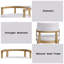 Ensemble de 2 chaises d'appoint Kasem Gorge Gabric & Oak