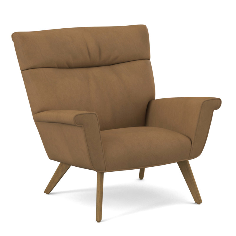 Armchair, Salvador Butter, Beachwood