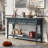 Omeara 50" Console Table,entryway table,Sofa Table with three top drawers-144853677