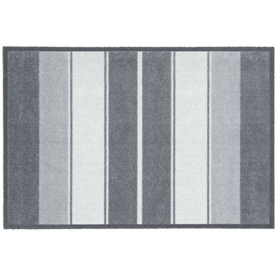 Arrayah Non-Slip Striped Indoor Doormat