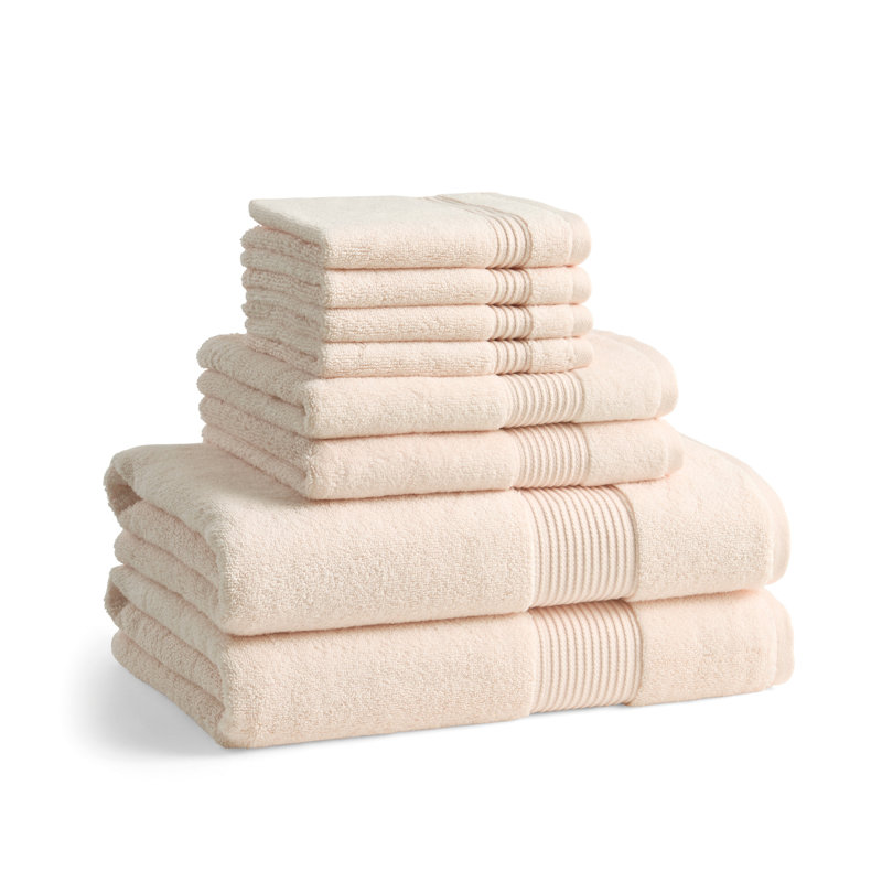 Solid Towel Set, Pink