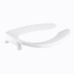 Lustra Elongated Toilet Seat with Anti-Microbial Agent and Check Hinge