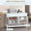 Armoire-bar 47 po avec rangement, cuisine d'appoint et vestibule 47 po