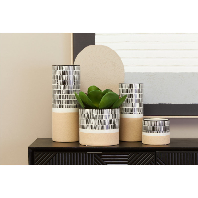 Andonis Pot Planter, 13cm H x 15cm W x 15cm D