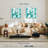 Avery Turquoise Flowers-109369352