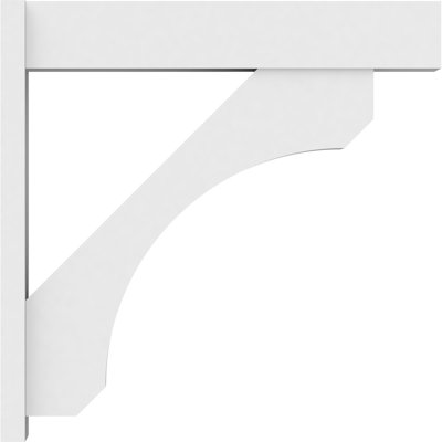 Persienne en PVC de qualité architecturale avec extrémités en bloc Legacy