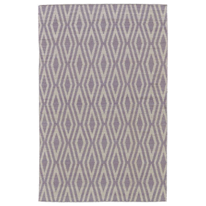 Hallock Wool Geometric Indoor Rug, Rectangle 9' x 12'