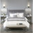 Luxurious Grey Polyester Bedding Sets, Comforter Quilt For Home Use