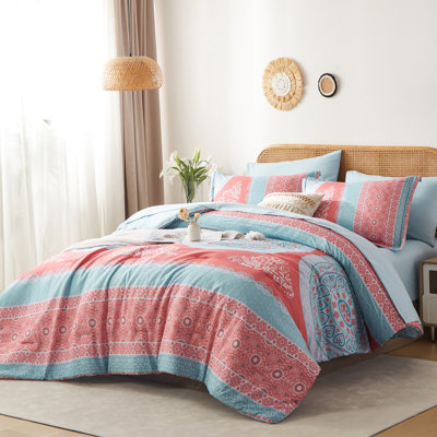 7pieceswarm And Soft Comforter Set For All Seasons, Fluffy & Breathable Comfort Bed In A Bag Set For Student/friends/family, A Cloud-like Sleeping Space , Spring/summer/autumn/winter, Great Gift/home Decor