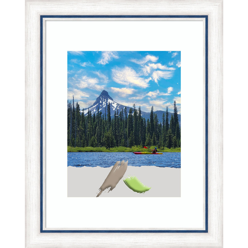 Cambry Single Picture Frame, Blue, 11" x 14"