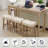 4-Piece Bar Table Set With Outlet & 3 Stools,Stylish Dining Table & Chairs-165876040