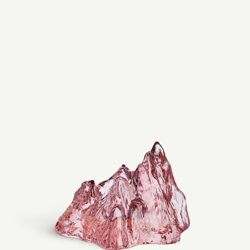 The Rock Votive Candle Holder, Pink