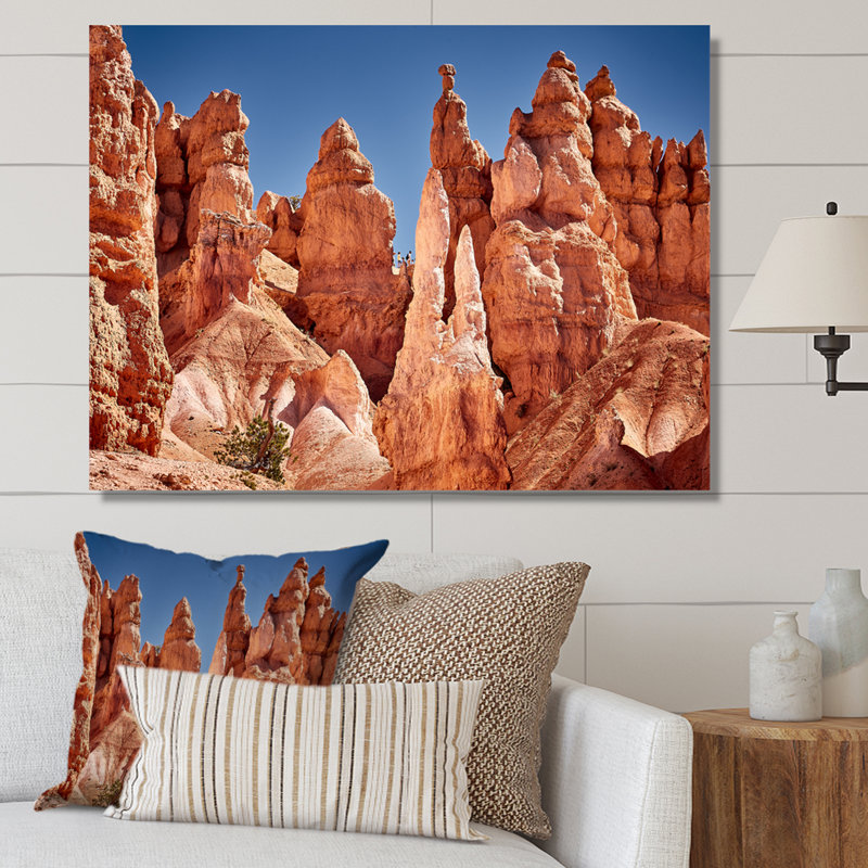 Bryce Canyon National Utak I sur impression sur toile, Toile tendue, H 34 po x l 44 po x P 1,5 po