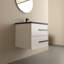 Ensemble de meuble-lavabo simple mural 53 po