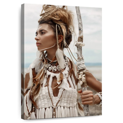 Leisha Native American Lady Warrior
