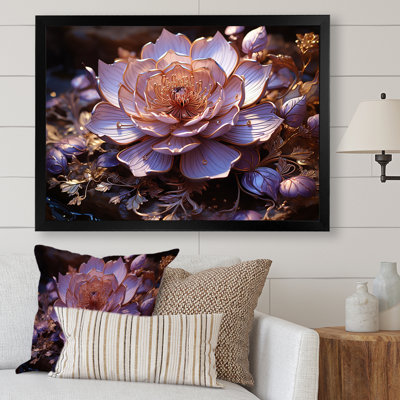 «Enchanted Lotus Waters II», reproduction sur toile