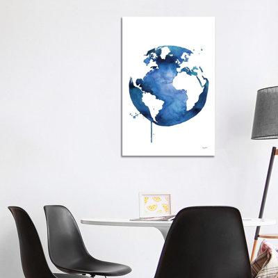 Earth Day 1 Piece Wrapped Canvas Painting