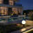 Globe Pathway Light With Ground Stake - Outdoor Floor Lamp