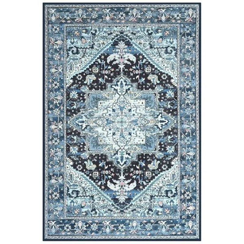 Fillender Washable Soft Vintage Rug Fashion Floral Rug For Living Room Dorm Decor, Rectangle 10' x 14'