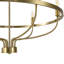 Lustre rustique en métal doré à 6 lumières Vinesh-1840963035
