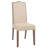 Maelynn 18'' H Linen Upholstered Dining Chair-1926119120-1926119122