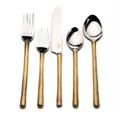 Camellia Flatware 20 Pc. Place Setting Service for 4