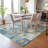 Machine Washable Indoor/Outdoor Boruta ACN2246 Geometric Rug-763733420