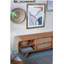 Armoire en teck 59 po x 15 po x 20 po