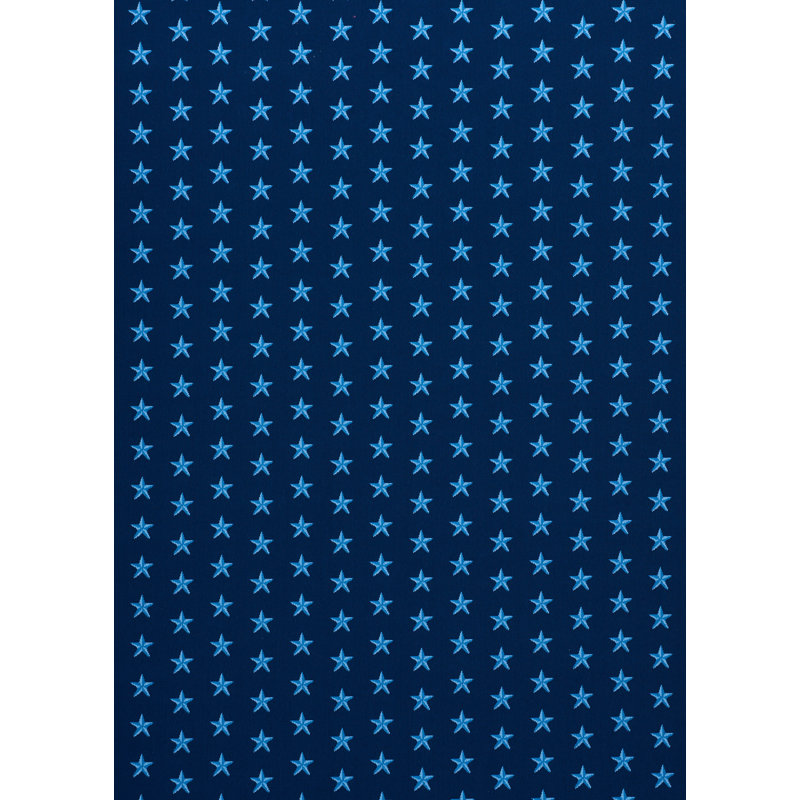 Star Épinglé Fabric, Blue