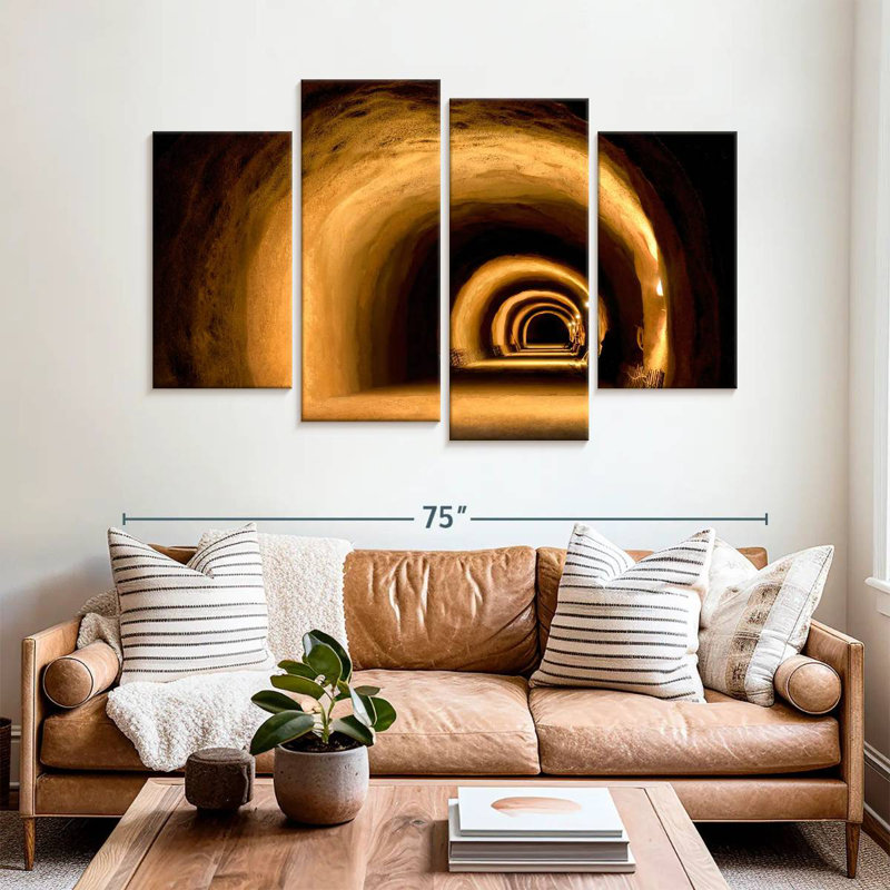 Lilie Underground Tunnel Lights, 48" H x 75" W